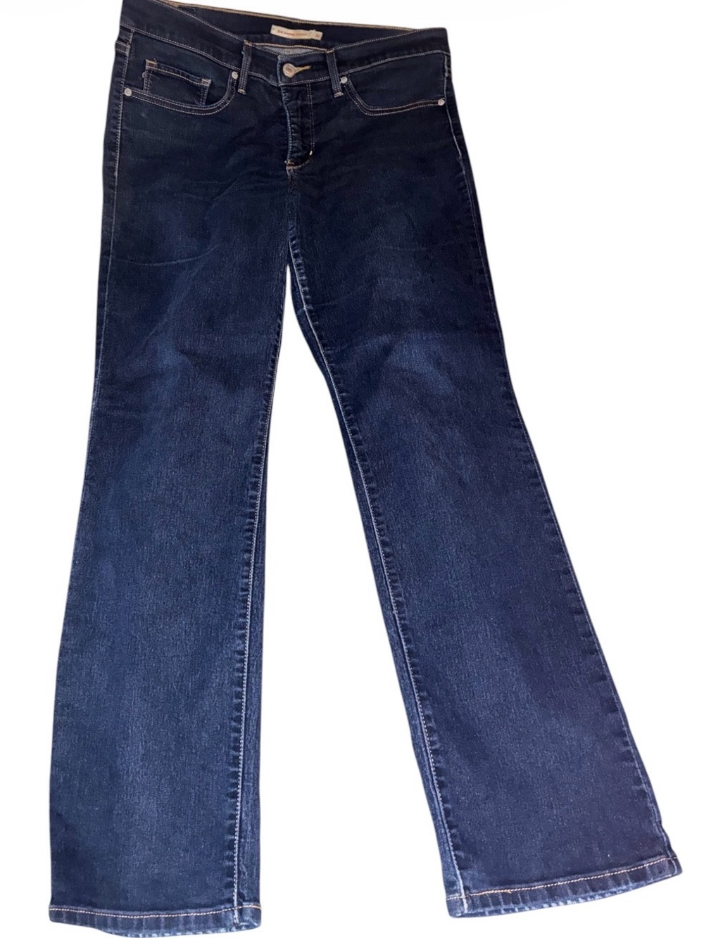 Levi's Women's 314 shaping straight Dark Blue Jeans Sz 31